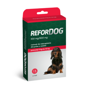 Refordog 100 mg/500 mg <br>dla psów o masie od 4 do 10 kg