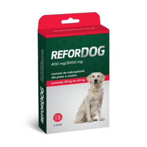 Refordog 400 mg/2000 mg <br>dla psów o masie od 25 do 40 kg
